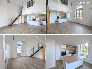 T4 en duplex avec jardin au château de Rives