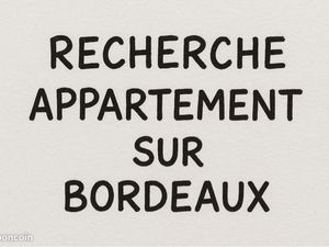 Recherche appartement sur bordeaux