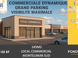 Local commercial 145 m²