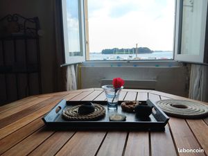 Studio de charme Larmor Baden face à la mer