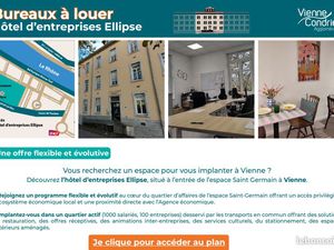 Bureaux de 75 m2 en hôtel d'entreprises (3 lots)