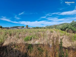 Terrain agricole de 2.350 m2 à Hyères à 2 minutes en voiture de la plage de l’Almanarre