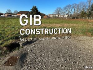 Terrain 1 100 m² Margaux Cantenac