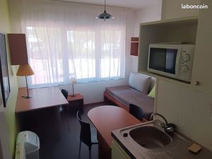 Studio meublé 17m² Chambéry (Résidence sécurisée + parking)
