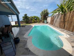 Belle maison F5 meublée avec piscine à 5mn du CHU