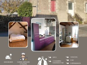 Location maison centre bourg Monterblanc