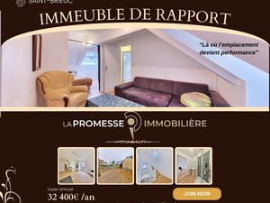 Immeuble 145 m² Saint-Brieuc