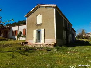 Maison 8 pieces  terrain et terres agricoles