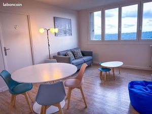 T4 meublé 80 m² Rouen – Résidence sécurisée  parking  cave – 1 173 CC