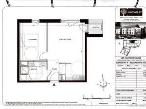 Appartement T2 42m2 Basse Goulaine