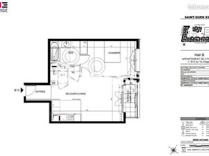 Appartement 2 pièces 48 m²