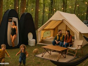 Bois de petits chênes pour loisirs bord gironde 2980 m2