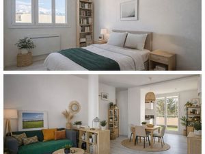 T2 45m2 terrasses Abbé Grégoire