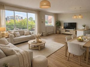 Appartement lumineux 2 balcons au Croisé Laroche