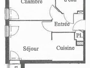 Appartement 2 pièces 40m²