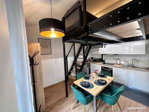 T2 mezzanine avec terrasse