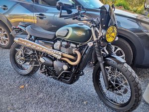 TRIUMPH STREET SCRAMBLER ÉCHANGE POSSIBLE HD