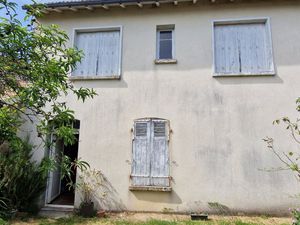 Vente maison de bourg avec jardin