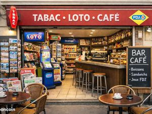 Bar tabac fdj pmu top emplacement