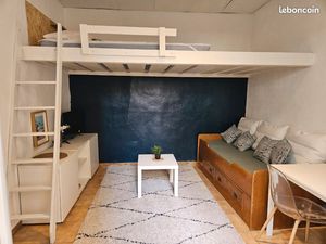 Location meublée jusqu’à mai 2026  Studio 23 m² centre-ville Antibes