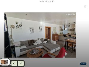 T3 centre ville meublé- terrasse  proche centre ville