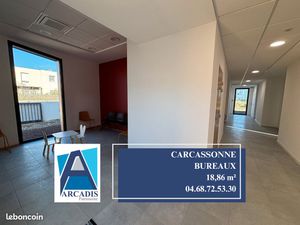 Bureaux 19 m² CARCASSONNE