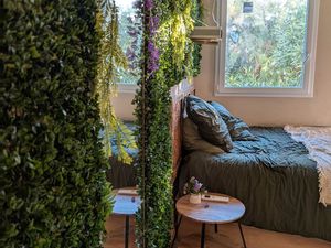 Studio Balinais à 5 minutes à pied de la plage