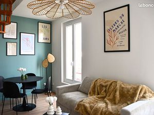 Duplex 2 pièces - métro 14