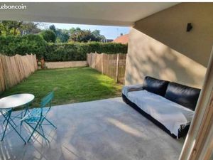 Loue t2 rez de jardin plein sud neuf