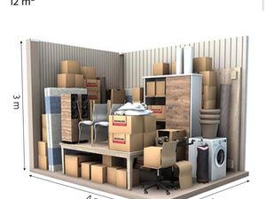 Box 12m2 pour espace de stockage / Garde meuble / Garage