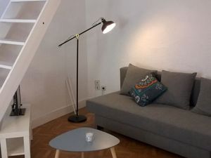Studio meublé T1 mezzanine avec chambre séparée - Centre ville