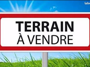 Vends terrain constructible