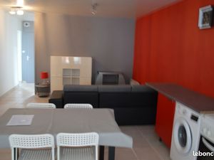 F2 meublé  libre début janvier