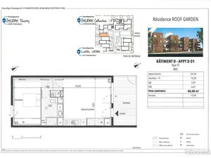 Appartement 2 pièces 48 m²