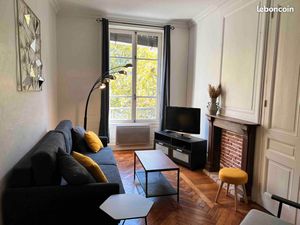 Charmant T2 meublé – 58 m² – Lyon 6ᵉ (Brotteaux / Cours Lafayette)