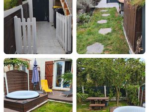 Charmant F2 avec jardin  terrasse et jacuzzi