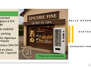 Fonds de commerce 200 m² LONS LE SAUNIER