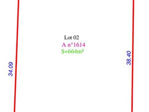 Terrain constructible 664 M2