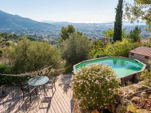 Maison T4 – Vue mer – Terrasses  jardin & garage – Toulon Ouest