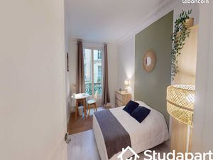 Chambre 1 pièce 30 m²