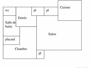 Apparemment T2 Meublé – Hyper Centre Tours – Garage Privé