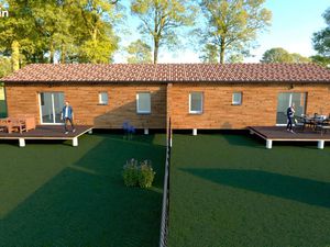 Maison - 3 pièces - 65m²