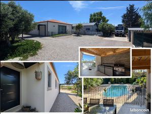 Maison 116 m2 + chalet 82m2 sur terrain de 1340m2