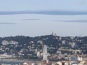 Loue T2 meublé vue mer