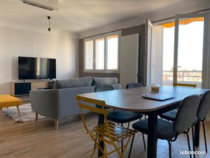 Appartement meublé 3 chambres centre