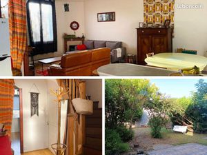 Maison avec garage et jardin