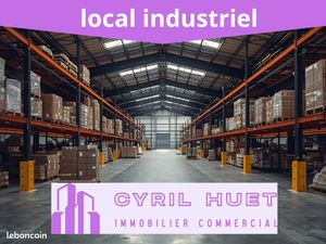 Local industriel 200 m²