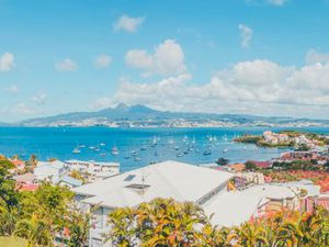 Studio vue mer anse mitan  3 ilets