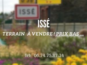 Terrain 586 m² Isse
