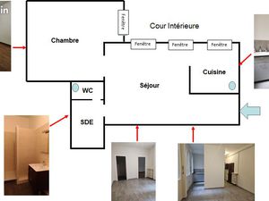 T2 à LOUER à PREFECTURE